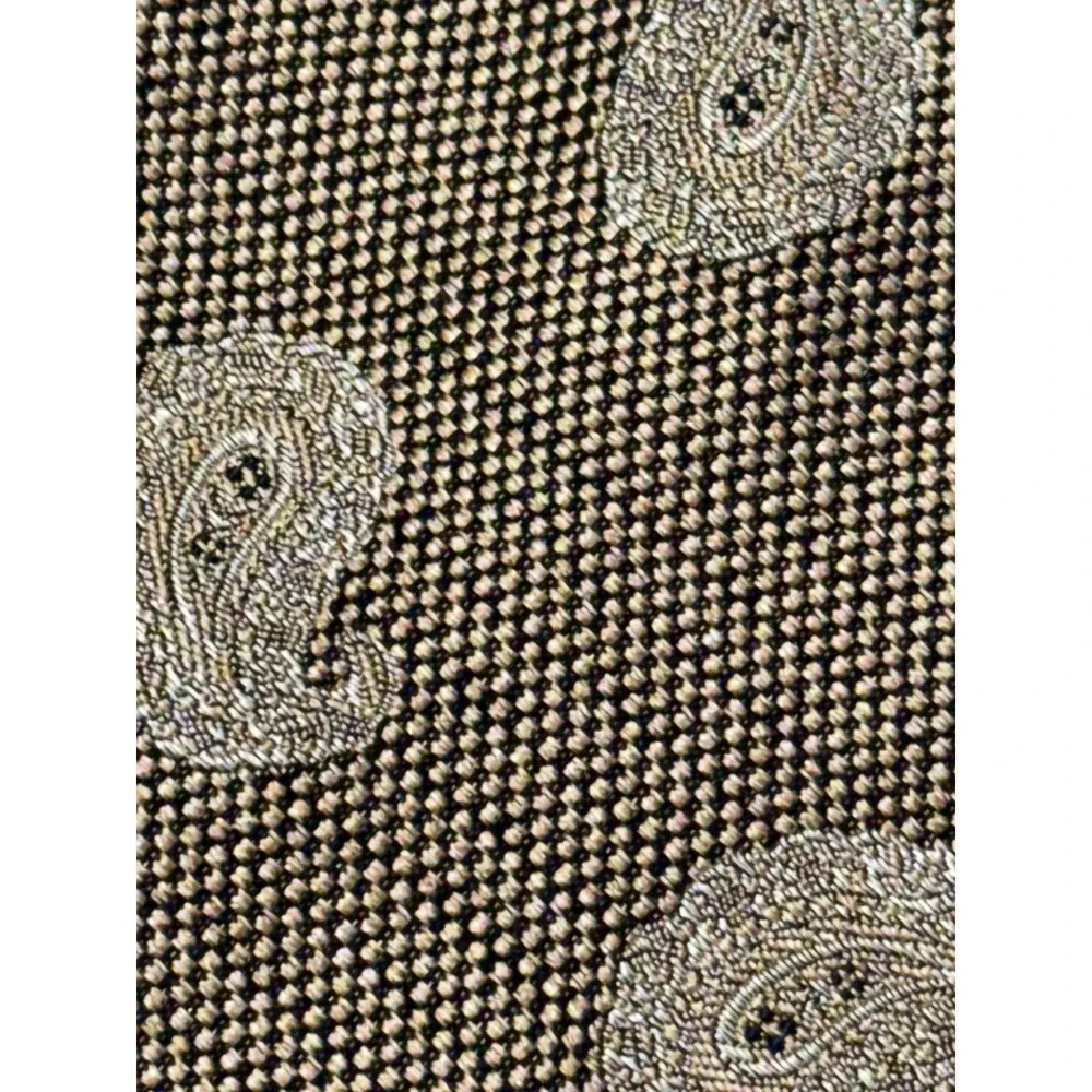 Jos A Banks Reserve‎ Silk Cotton Paisley Pattern Necktie Men's Formal Tie